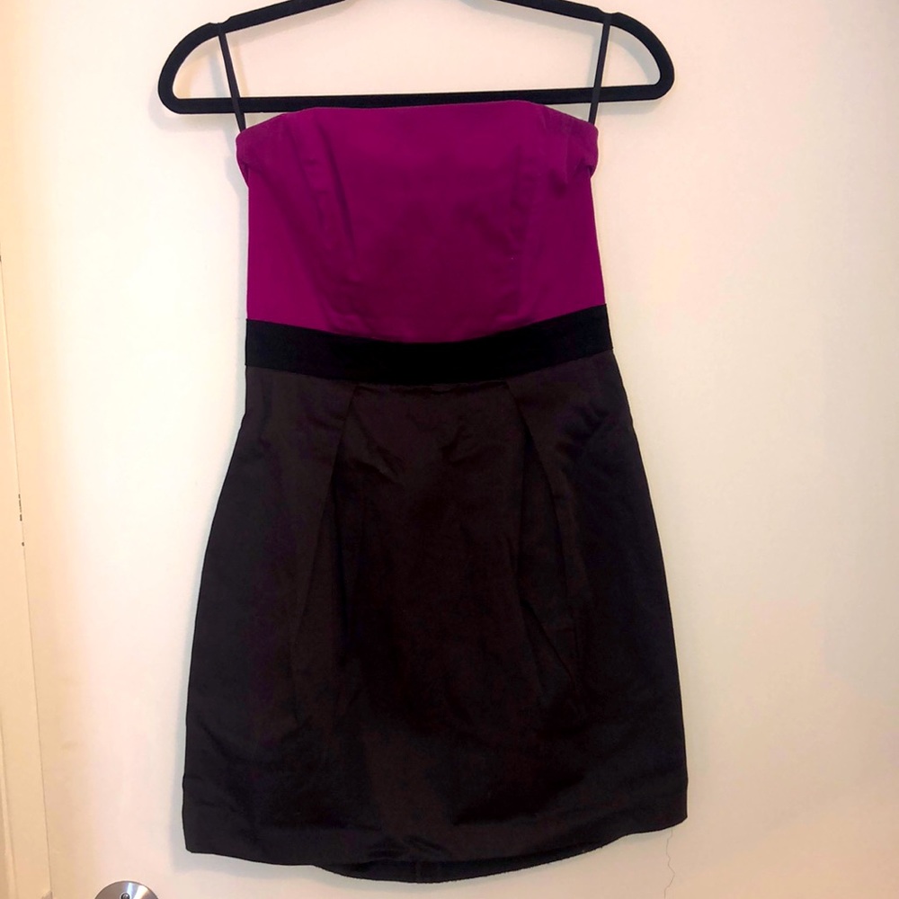 French Connection strapless dress